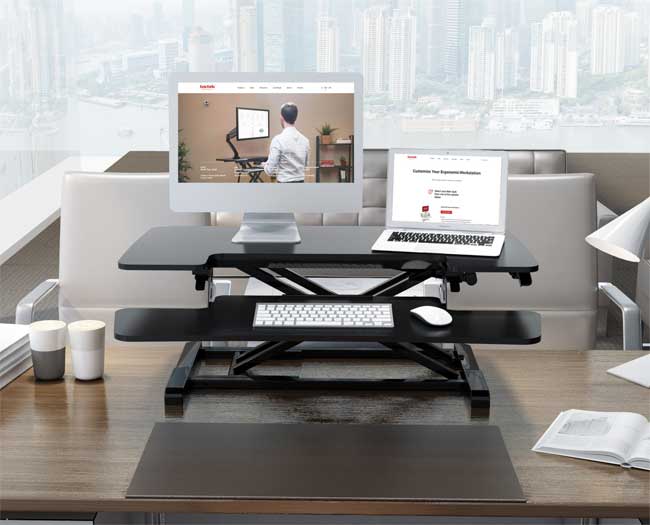 Sit stand workstations