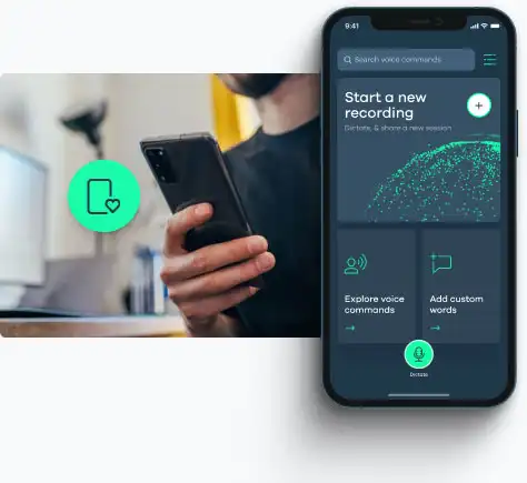 talktype mobile screen