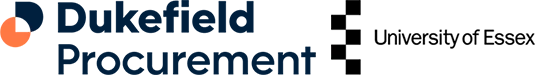 Dukefield and University of Essex logo